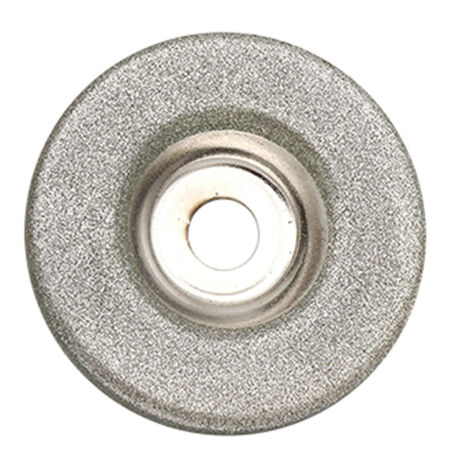 Disco abrasivo de diamante soldado de 10 mm para piedras preciosas, granito, mármol, vidrio, tungsteno, acero, aleaciones duras y cerámica, grano 180.