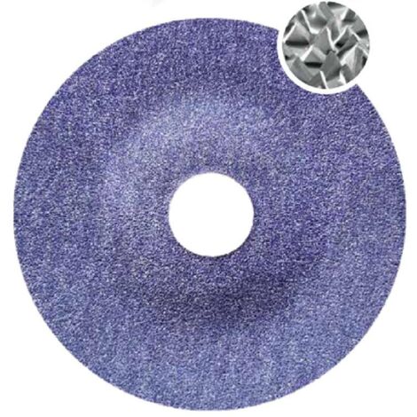 disco abrasivo de velcro. grano cerámico psg. cubitron ii. granulometría p80. diámetro 115mm