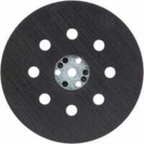 Disco abrasivo di media durezza (per vernice, stucco, 8 fori, Ø 125 mm, accessorio per levigatrici rotoorbitali)