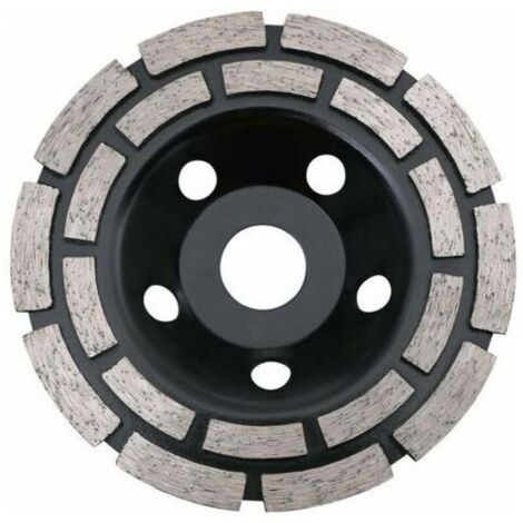 Disco abrasivo diamantato di qualità professionale per levigatura abrasiva 125 x 22,2 mm - mola diamantata..
