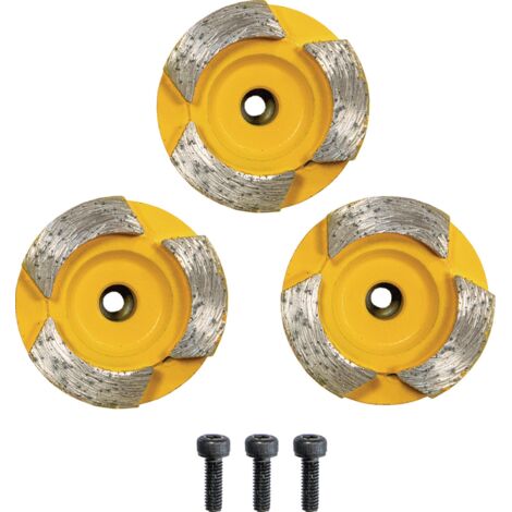 Disco abrasivo diamantato EIBENSTOCK Ø 44mm set da 3 cemento - 37134000