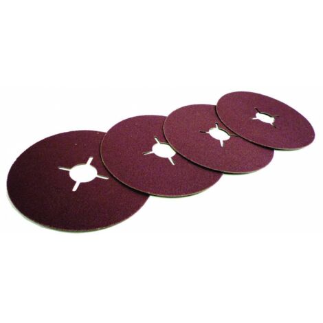Disco Abrasivo Fibrato D 178 Mm Grana 100 - 50 Pz