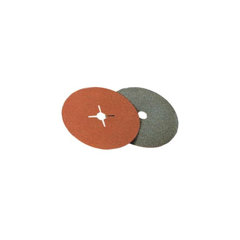 Disco abrasivo fibrato imperial mm 115x22,2 grana 36 (50 pezzi) Imperial