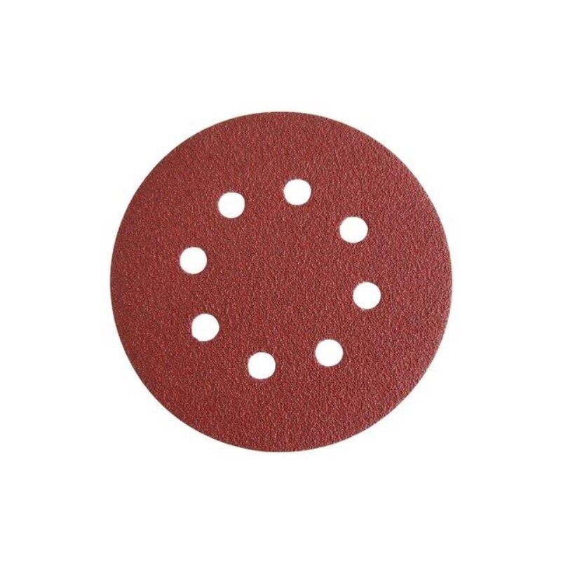 Disco abrasivo fibrato velcrato 8 fori Imperial mm...