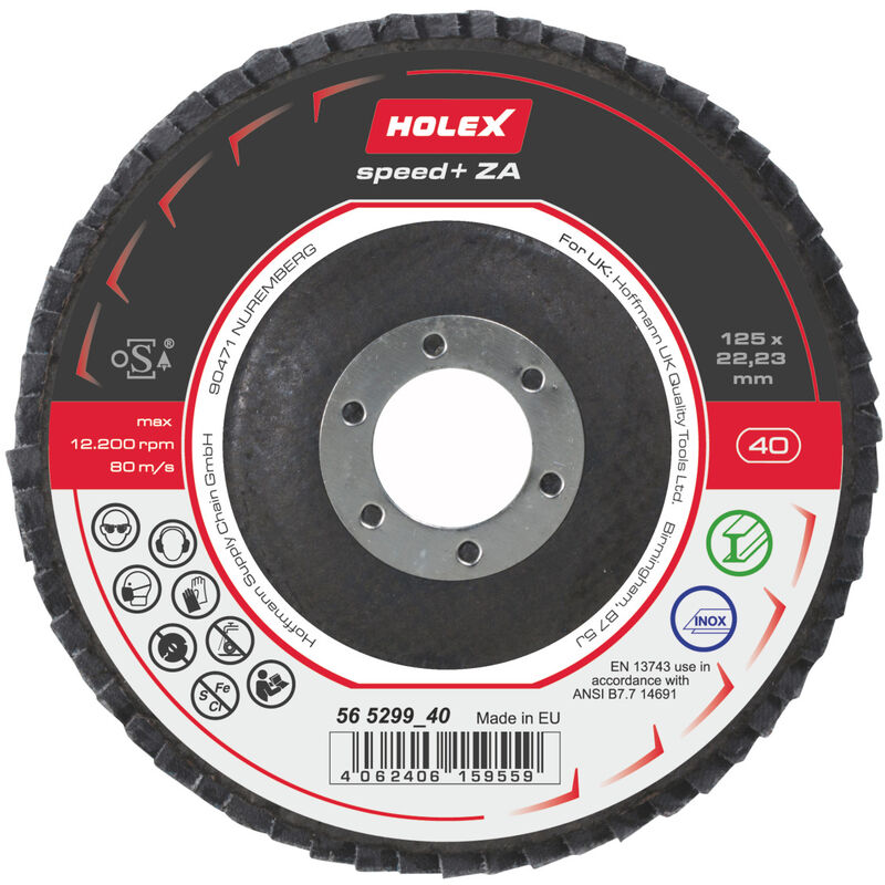 Holex - Disco abrasivo lamellare speed+ za piatto