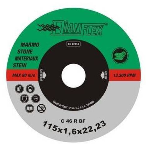DISCO ABRASIVO PER MARMO mm 230 x sp. 2.0