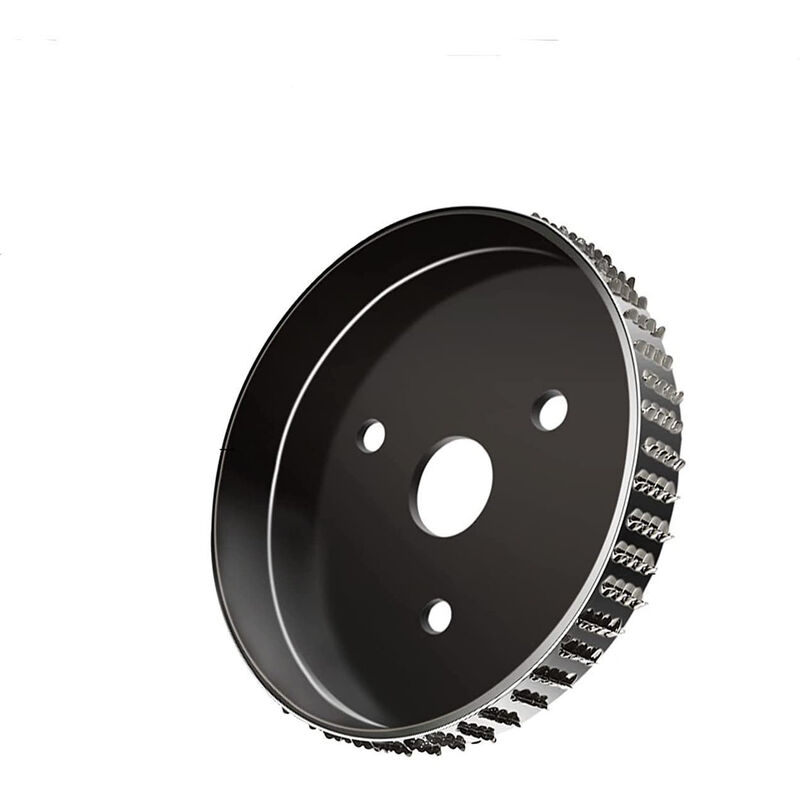 Image of BES - Disco Abrasivo Smerigliatrice Levigatura Legno 125mm Intaglio foro 22.23mm