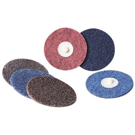 Disco abrasivo STD. ABRASIVES 76 mm, material A/O, ideal para acabados finos.