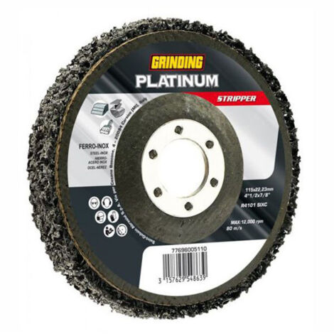 Disco abrasivo stripper plano 115 F.22,2 de molienda