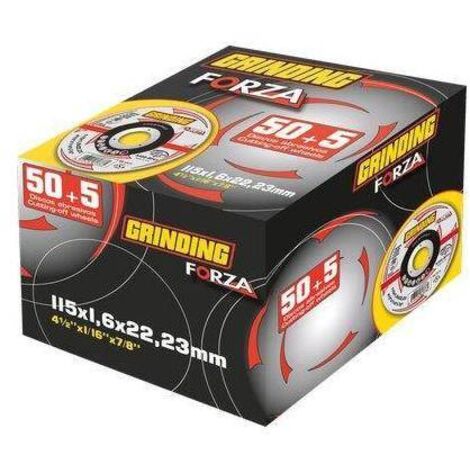 DISCO ABRASIVO TAGLIO FERRO PIANO FORZA PROMOBOX