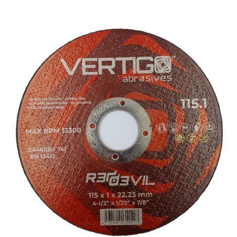 DISCO ABRASIVO VERTIGO RED-DEVIL D.115X1 mm-OFFERTA-