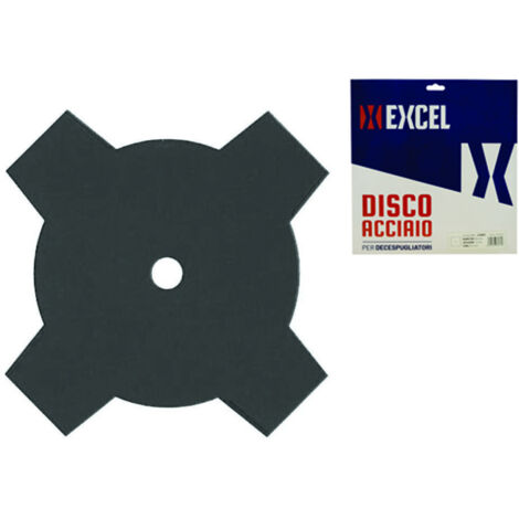 Disco Acciaio 4 Denti mm 255 Excel 08275