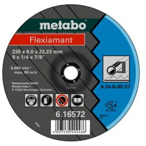 DISCO ACCIAIO FLEXIAMANT SF 27 230X6,0X22,23 MM
