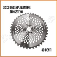 Disco Acciaio Per Decespugliatore 40 D.-255 Mm.Papillon - Cf. In Scatola