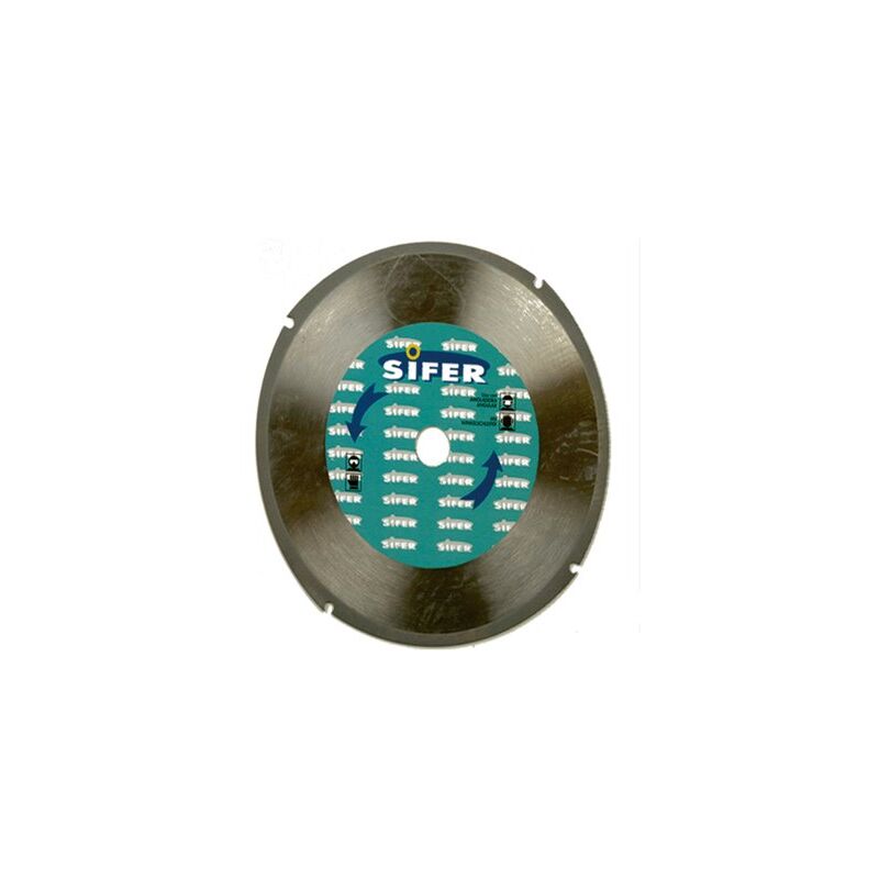 Wurko - Sega a disco per legno e plastica 230 mm (non truciolare)