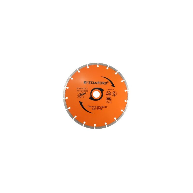 

Disco acero diamantado 230x26 csegmentado