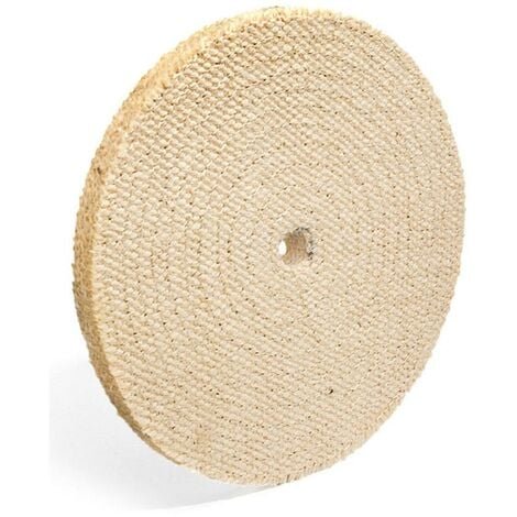 Disco Acolchado Sisal 150 x 20 mm para Amoladora de Banco Fervi DST150