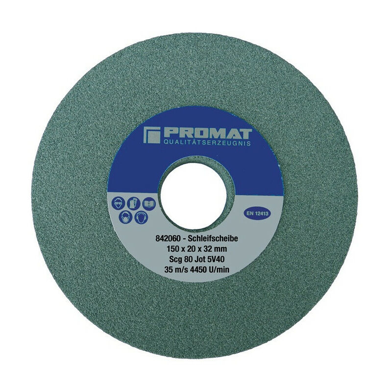 

Disco amoladora de banco Ø200xW25x32mm fine 80 forma A SCg PROMAT