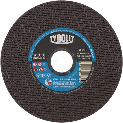 DISCO C H METAL/INOX - 178X1,6 MM
