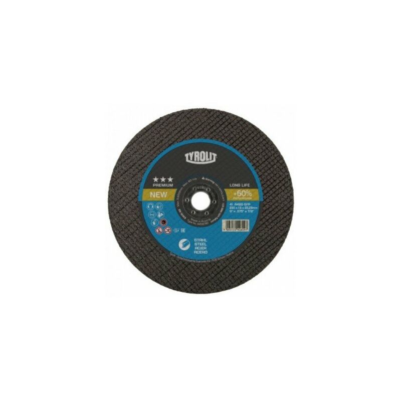 

DISCO CORTE PREMIUM 41F 125x1,6x22,23 A46Q-BFP