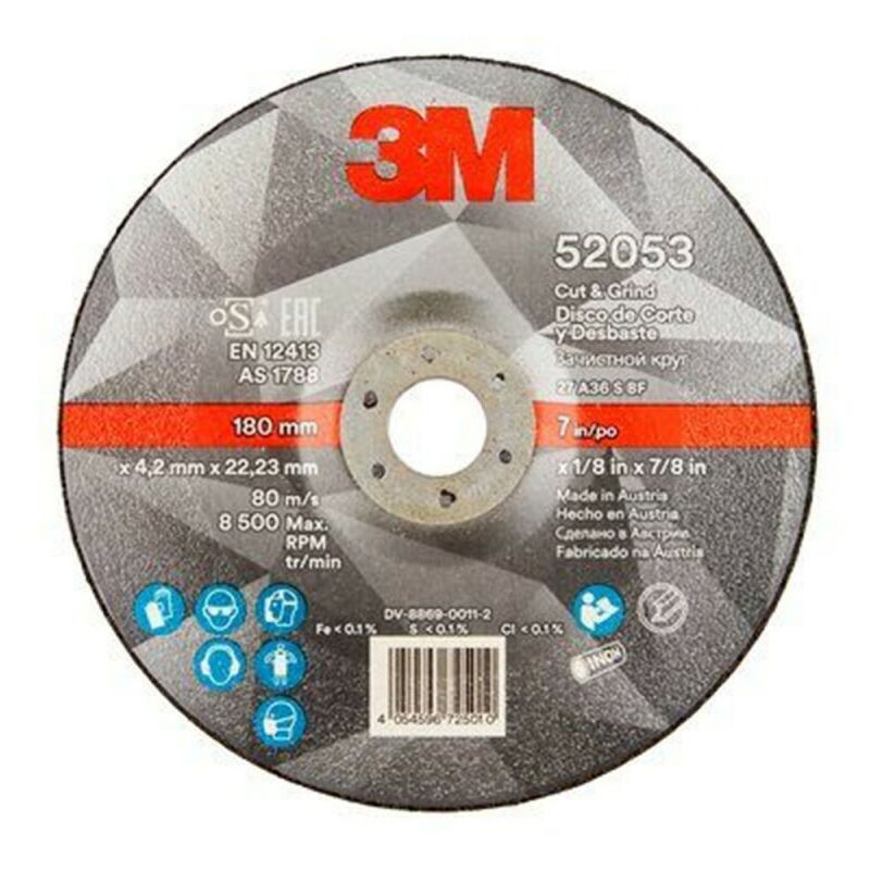

DISCO CORTE DE HIERRO 230X2.5x22