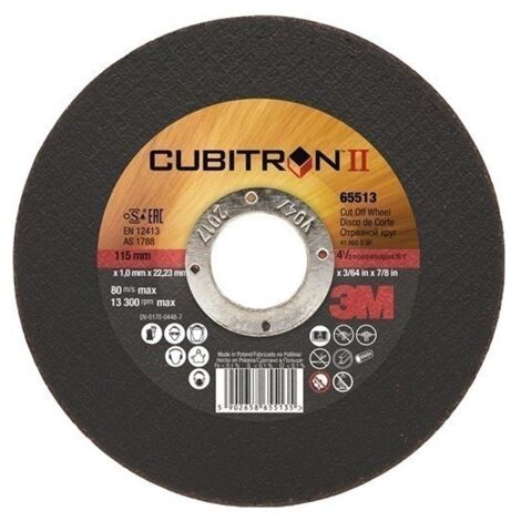Disco Corte Cubitron Ii Ø125X2,5Mm