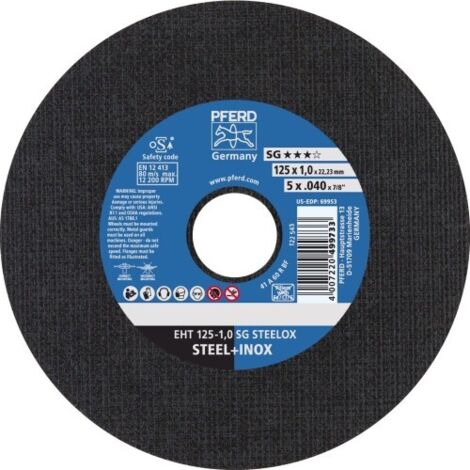 DISCO CORTE EHT 230-3,2 SG STEELOX - PFERD