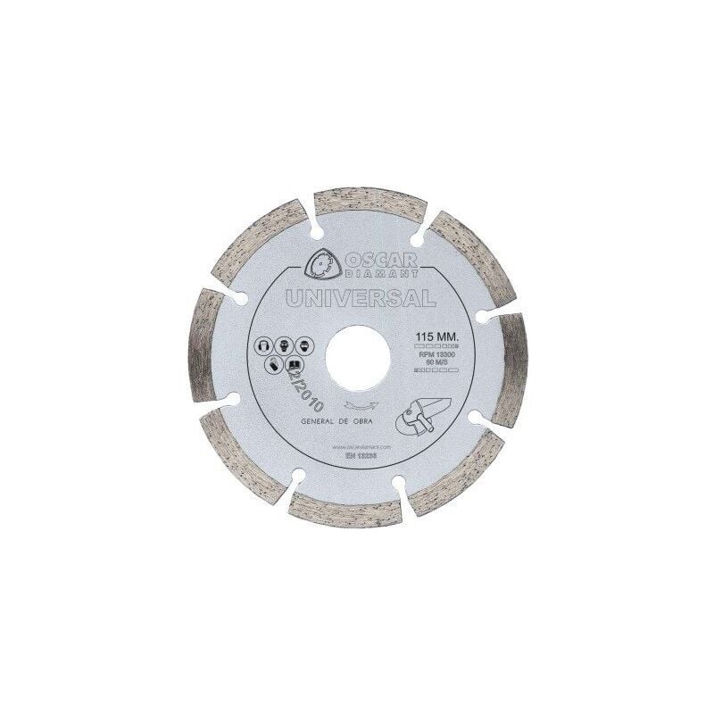 

Disco Corte General Obra 115 Mm Diamante Basico Grinding