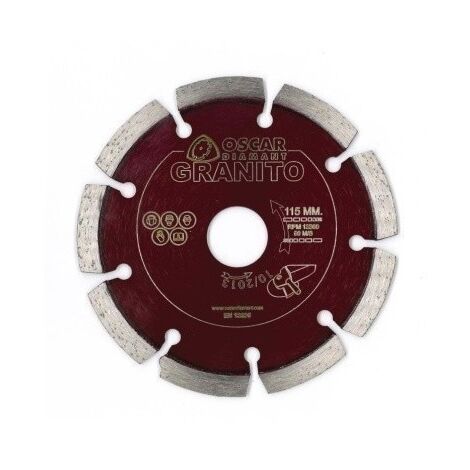 Disco Corte Granito Laser 115X2,2X7 Mm Diamante Grinding