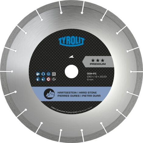 Disco corte granito TYROLIT premium 125