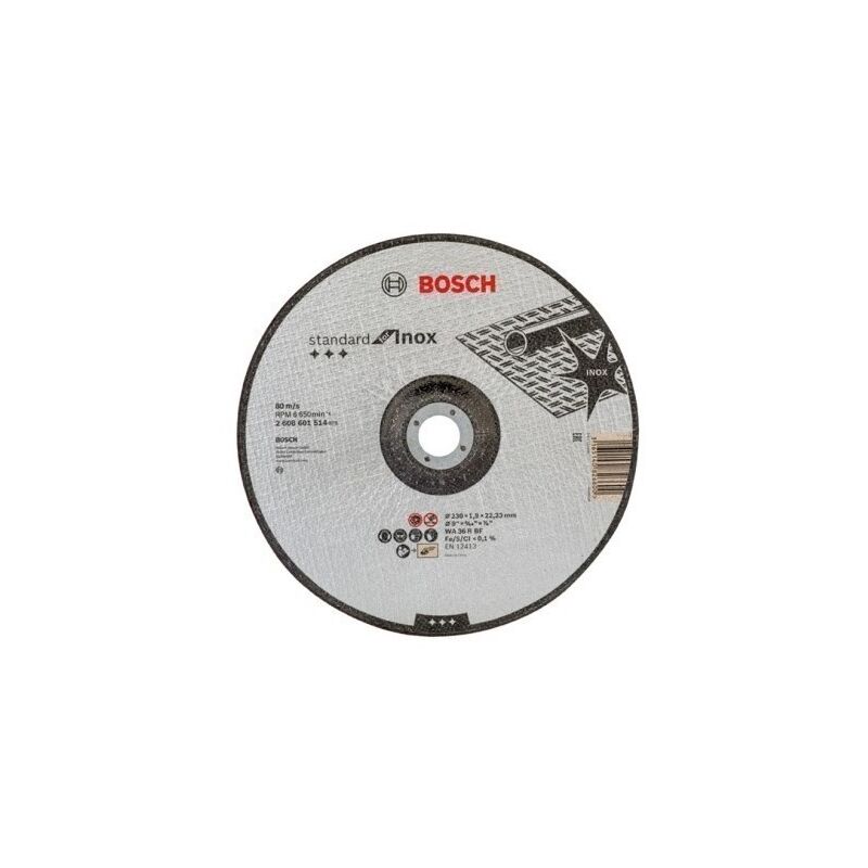 

BOSCH 2608601514 Disco de corte Standard for Inox