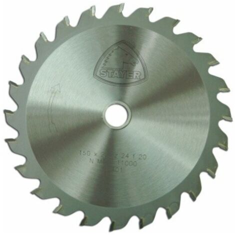 Disco corte mad 24 dientes 150x2,4x20 mm widia stayer