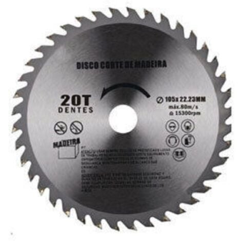 disco de sierra ingletadora para madera/metal ø315 x 2,2 x 30 mm, 24 dientes