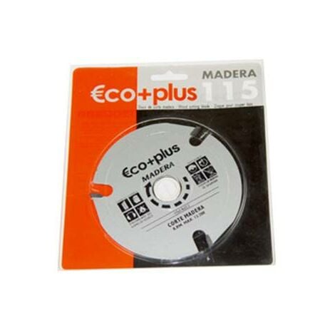 Disco Corte Madera Eco+Plus 115x3, 8x22mm.