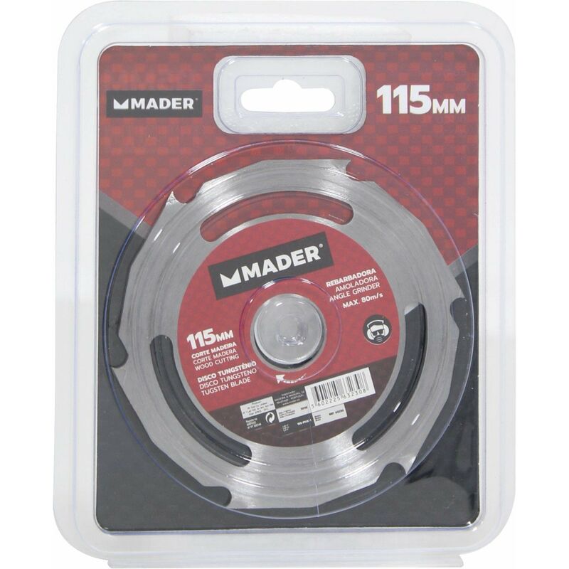 

Disco corte madera para amoladora 115MM - Mader Power Tools
