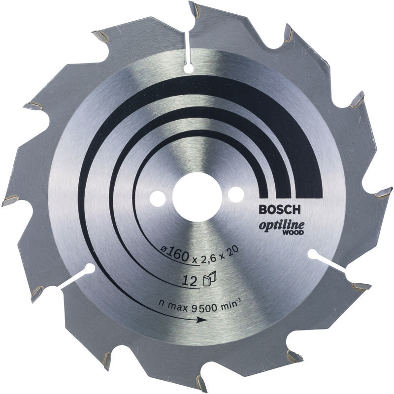

BOSCH 2608641173 Hoja De Sierra circular OP WO H 160x20-12
