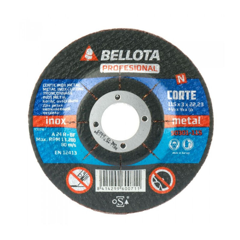 

Disco Abrasivo Metal.115X3-50301
