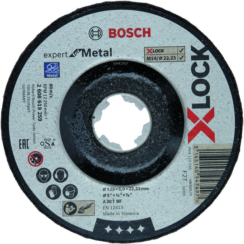 

BOSCH 2608619259 Disco de desbaste Expert for Metal X-LOCK