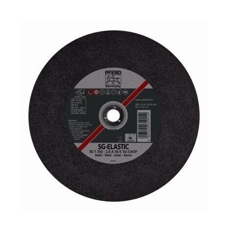 Disco Corte Metal Estacionario  300X4X22,2 Mm Sg-Elastic Pferd