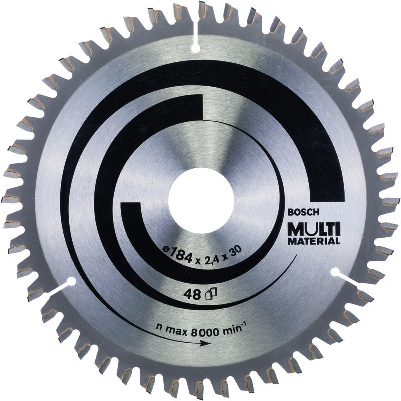 

BOSCH 2608640506 Hoja De Sierra circular MM MU H 184x30-48
