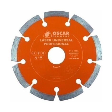 Disco Corte Profesional Laser 115 Mm Diamante Grinding