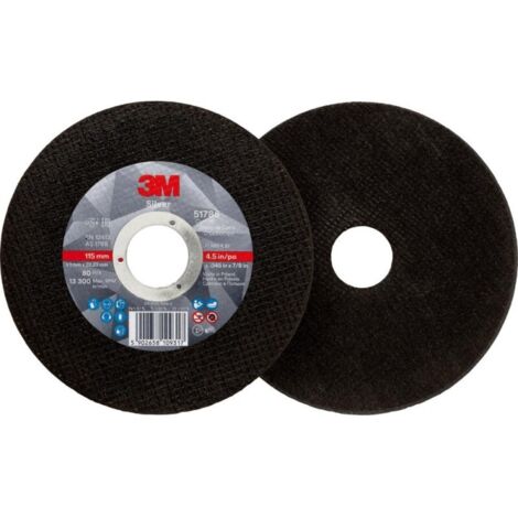 Disco Corte Y Desbaste Metal 125X1,0X22 Mm Silver 3M