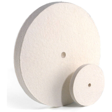 Disco cotone 150 x25 mm x smerigliatrice da banco Fervi dff150/25