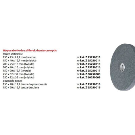 DISCO DA ABRASIVO 150x25x12,7mm DURO
