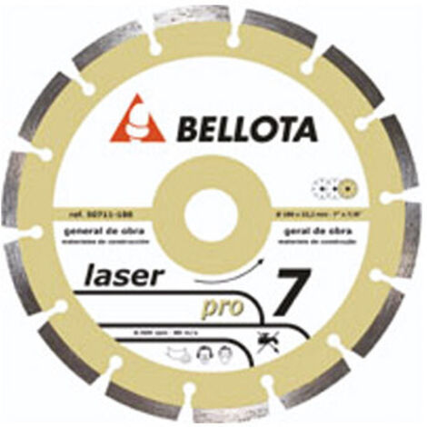 Disco da taglio ACORN 50711-115x22,2x7,0mm Laser Pro7 Basic Segm.