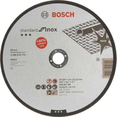 Disco da taglio Bosch 2608619773 alluminio 230 mm