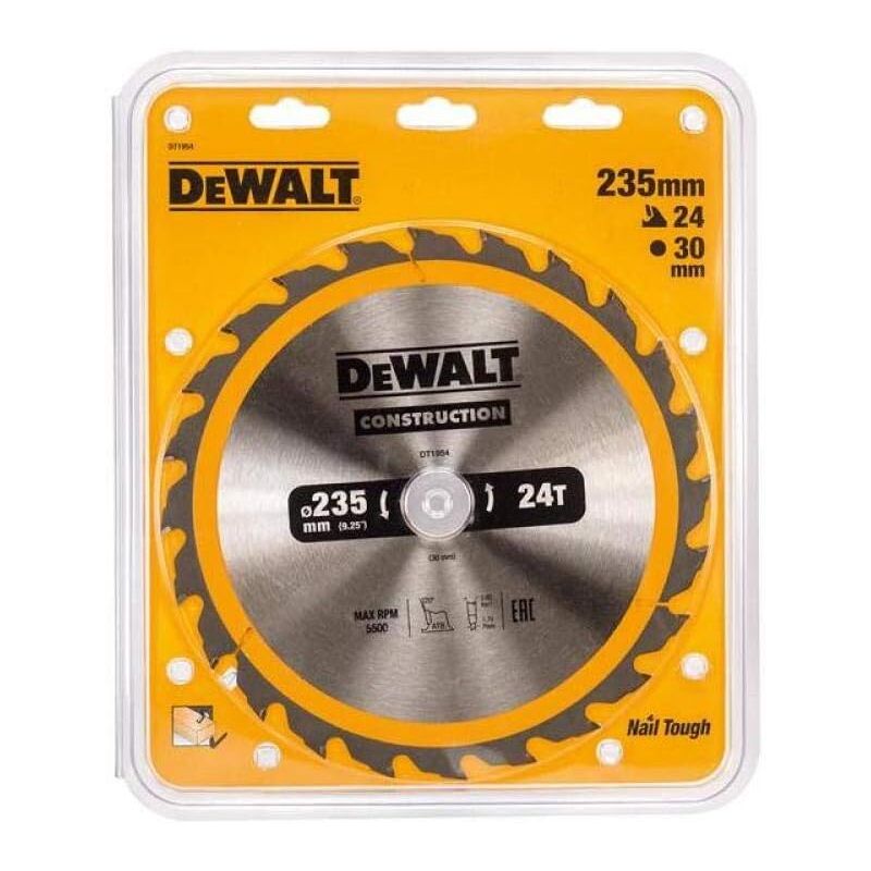 Accessori - Lama da sega 235x30 mm, 24 denti DT1954 - Dewalt