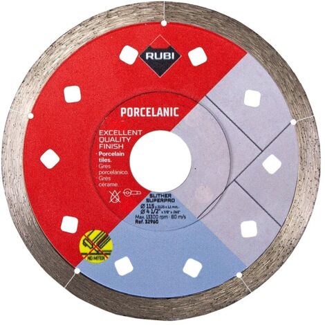 Disco da taglio diamantato Rubi slither superpro Ø 115 mm