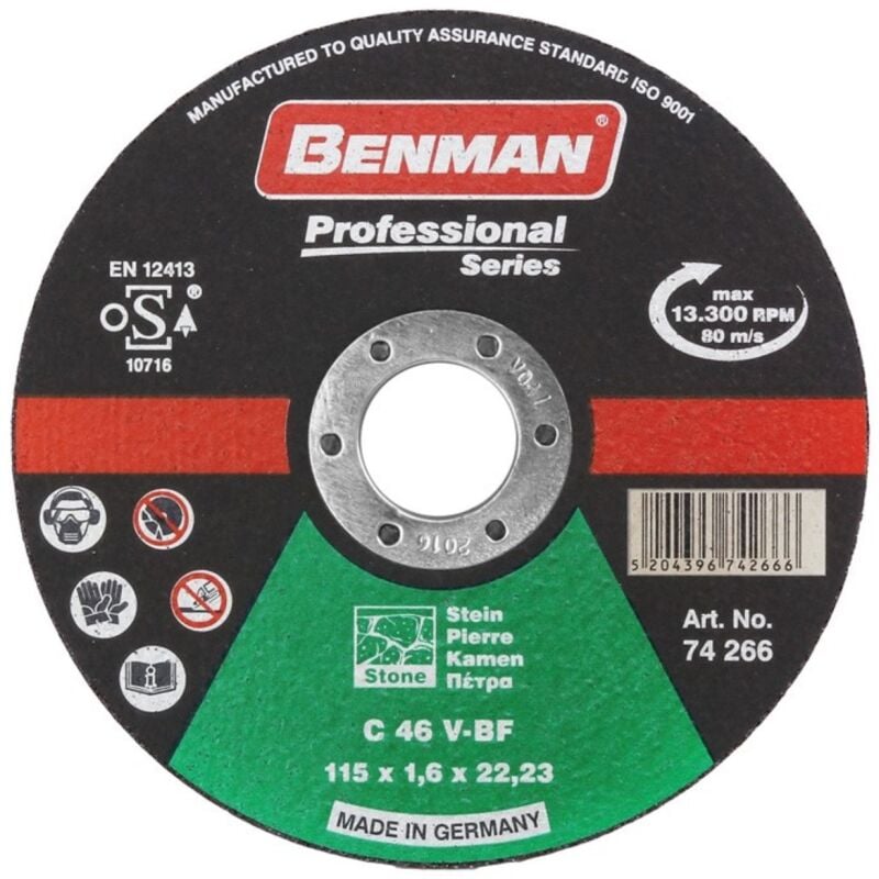 Disco da Taglio per Marmo-Cd Professional Benman 1...