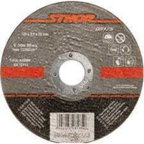DISCO DA TAGLIO PER METALLI STHOR 125 x 1,0 mm 08171